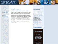 Tablet Screenshot of oppisopimus.net